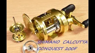 SHIMANO  CALCUTTA  CONQUEST 200F ( FB เพจ รอกตกปลาญี่ปุนมือสอง อมตะนคร ชลบุรี )