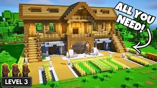 Minecraft: Ultimate Survival Base (Tutorial) 🏡(76.3)