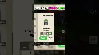 Selling 1000 Large Pineapple Crates┃Roblox Islands