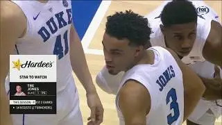 Tre Jones Highlights Eastern Michigan @ Duke 2018.11.14