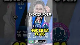 🚨✅&iexcl;Nuevo ENDRICK SBC POTM en EA FC 26!✅🚨