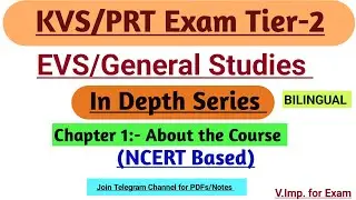 KVS PRT Tier-2 General Studies 🔥 | In Depth Series | Complete GS for Selection