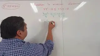 79   SOL E D  LINEAL HOMOGENEA CON COEFICIENTES CONSTANTES