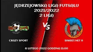 JLF 21/22 | 2 Liga JLF | Crazy Sport - Simset.Net II