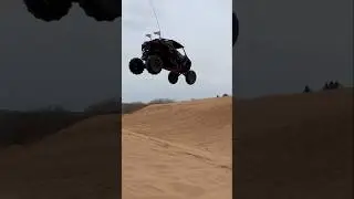 Massive RZR Jump in Glamis @Lane_henning_offroad