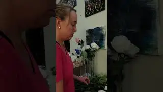 Fixing smashed artificial flowers. #flowers #fixit #wedding