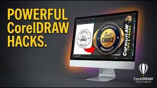 CorelDraw Eye-Catching Vector Illustration Label Design