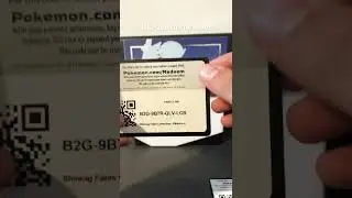 Pok&eacute;mon code card giveaway number I have no idea #shorts #pokemon #tcg #giveaway