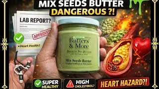 Mix Seeds Butter By Butters & More | Sunflower, Watermelon, Pumpkin Seeds For Health Benefits 