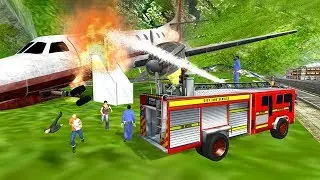 Fire truck Simulator, Impossible Metro City Rescue (by Gamy Interactive) Android Gameplay [HD]