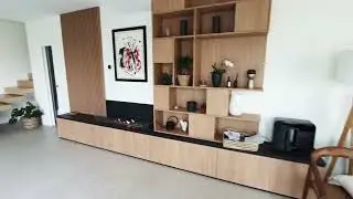 Meuble chemin&eacute;e ethanol connect&eacute;e BioArtConcept