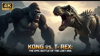 KONG VS. T- REX: The Epic Battle of the Lost Era