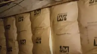 Bad smelling crawl space