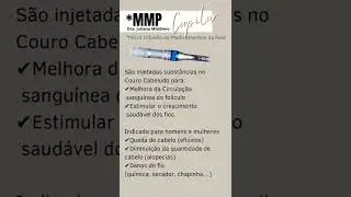 MMP Capilar - Dra. Juliana Mitidiero - Dermatologista