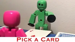 Pick a Card REANIMATION | Stikbot Animation