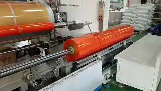 2000MM 5 layers high speed  automatic jumbo roll color  stretch film silage film cling film machine