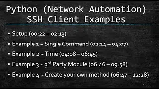 Paramiko SSH Client