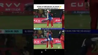 PURE ICONIC CELEBRATION BY KL RAHUL 😎🔥