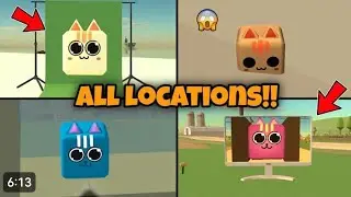 TUTORIAL HOW TO FIND ALL OF THE CAT SKINS! 😱