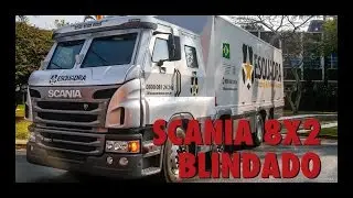 Scania 8X2 Blindado