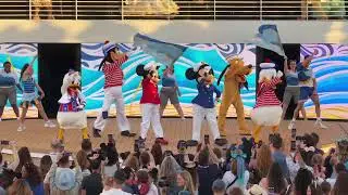 Let’s Set Sail party on the Disney Treasure LIVE 🚢