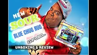 FaZe Rug&rsquo;s Sour Blue Chug Rug NEW GFUEL FLAVOR UNBOXING!!
