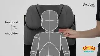 Cybex Solution X i-Fix R129 ISOFix Car Seat 100 to 150cm - Smyths Toys