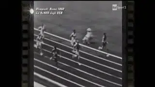 Edward Judge Jefferys 4 x 400m 1960 Olympics Final Lane 1