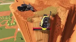 Я построил ферму под углом 90 градусов, и вот что произошло — Farming Simulator 19