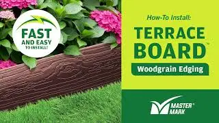 How-To Install Terrace Board Woodgrain Edging