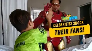 10 Times Celebrities Surprised Their Fans: Their Reactions Will Melt Your Heart!