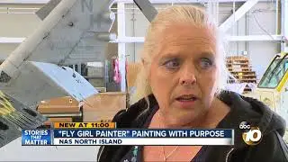 &laquo;Fly Girl Painter&raquo; оживляет военные самолеты