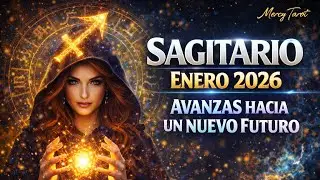 SAGITARIO ♐️ ENERO 2026 🏹 EL CAMINO SE ABRE ANTE TI… VIAJES Y CIERRE DE CICLOS! #Sagitario 