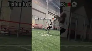 Your first touch is weak? Spend time with the wall ⚽️💯🔥🔥#soccer#football #skills#fyp #consistency
