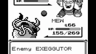 Pok&eacute;mon Red - Dr.Oak Battle, Transform+Rage+Dire Hit Glitch Tactic
