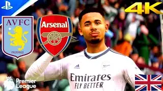 FIFA 23 - Aston Villa vs Arsenal | Premier League 2022-23 | PS5 | 4K
