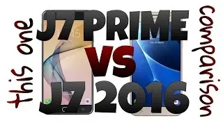 Galaxy J7 Prime vs J7 2016 - comparison video