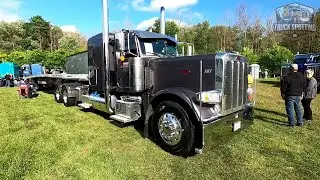 6 крутых грузовиков Peterbilt на выставке Clifford Truck Show 2025
