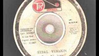u roy & the﻿ gladiators- natty rebel extended with rebel version - tr groovemaster records-1976