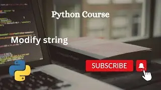 Modify string | Python