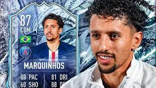PERFECT LINK TO NEYMAR! 🤩 87 FREEZE MARQUINHOS PLAYER REVIEW! - FIFA 21 Ultimate Team
