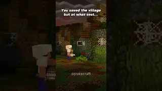 The abandon village... 😢  #minecraft #memes