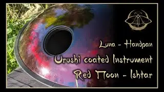 LUNA Handpan - Red Moon - Ishtar - D-Minor, Kurd