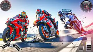 MOTO RIDER BIKE RACING 2024 - MOTORCROSS BIKE DRIVING - MOTOR BIKE RACING - ANDROID GAMEPLAY Part 1