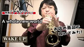 A whole new world【ヴィンテージ・中古サックスのWake up！】マーク6 H.Selmer ソプラノサックス Mark VI 23万番台 彫刻あり  試奏動画