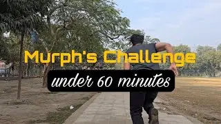 Murph's Challenge - 1.7km run 200 pushups 300 situps 100 dips/pullups 1.7km run
