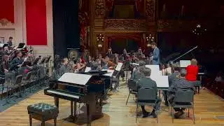 ¿Quién sustrajo la claridad del poema? | p/ piano y orquesta |Guillo Espel | Piano: F. Morello -OATC