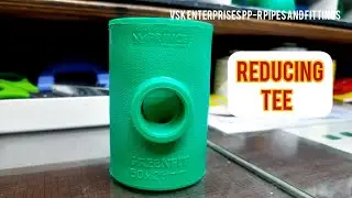 50MM X 25MM REDUCING TEE PP-R FITTING|VSK ENTERPRISES PP-R PIPES AND FITTINGS.