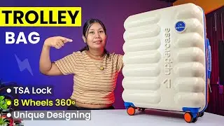 🔴 Best Trolley Bag with TSA lock | Uppercase Astro Check-In Trolley Bag Unboxing