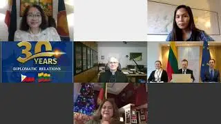 VIRTUAL CELEBRATION OF THE 30TH ANNIVERSARY OF PHILIPPINES-LITHUANIA RELATIONS